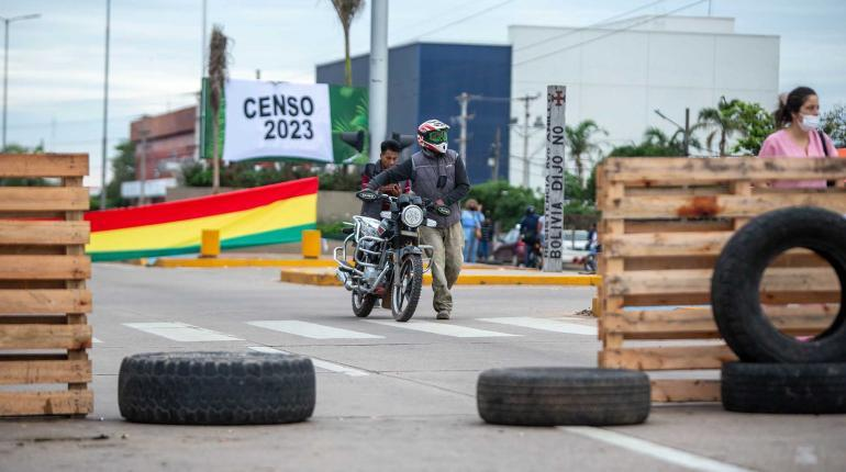 paro con letrero censo 2023