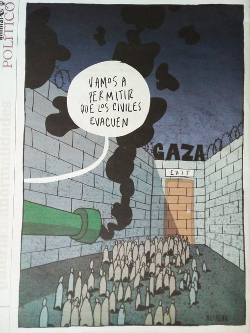 Evacuación de Gaza a punta de armas