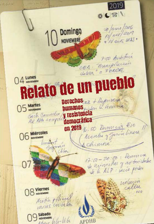 Relato de un pueblo (APDHB) documentación del fraude del MAS 2019